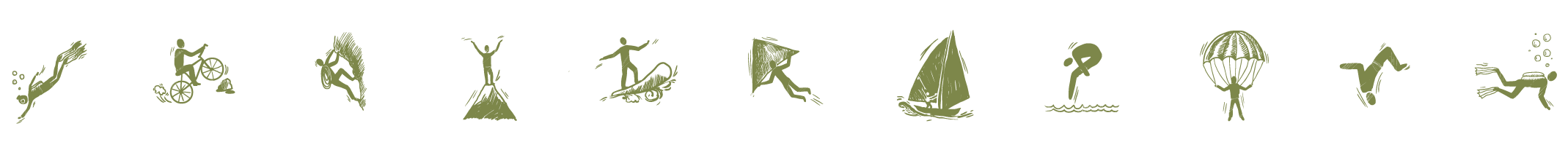 Escalade, vélo, randonnée, plongée, parapente, voilier, catamaran, kitesurf, sports en Guadeloupe